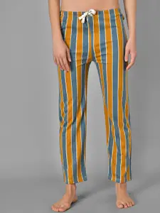 Kotty Striped Cotton Lounge Pants