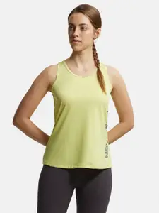 Jockey Microfiber Fabric Graphic Printed Tank Top With Breathable Mesh-MW33