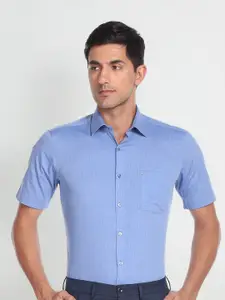 Arrow Cutaway Collar Twill Pure Cotton Formal Shirt