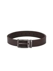 Pacific Gold Men Leather Tang Leather Formal Belt