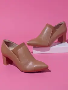 Inc 5 Pointed Toe Block Heels