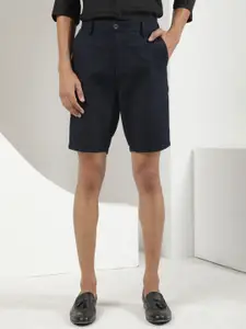 RARE RABBIT Men Jaky Slim Fit Mid-Rise Cotton Shorts