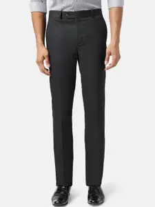 BYFORD by Pantaloons Men Slim Fit Mid-Rise Formal Trousers