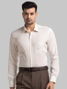 Raymond Long Sleeves Pure Linen Formal Shirt