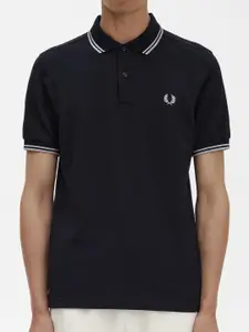 Fred Perry Polo Collar Cotton T-shirt