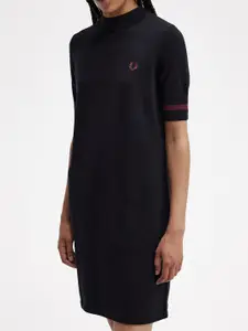 Fred Perry Mock Collar T-shirt Dress