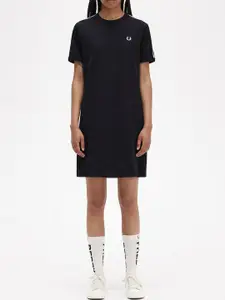 Fred Perry Round Neck T-Shirt Dress