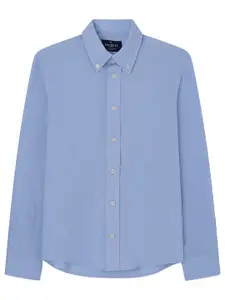 HACKETT LONDON Boys Classic Button Down Collar Cotton Casual Shirt