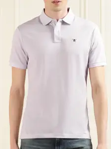 HACKETT LONDON Polo Collar Short Sleeves Pure Cotton T-shirt