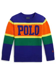 Polo Ralph Lauren Boys Striped Pure Cotton Sweater