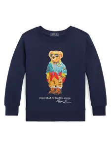 Polo Ralph Lauren Boys Graphic Printed Pure Cotton Sweatshirt