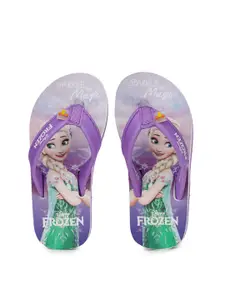 toothless Girls Disney Frozen Printed Thong Flip-Flops