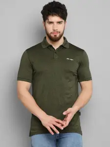 Allen Cooper Polo Collar Dry Fit T-shirt