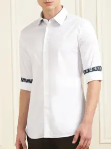 ETRO Spread Collar Cotton Casual Shirt