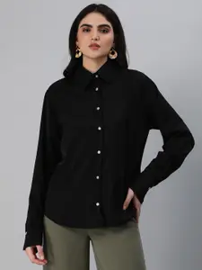 London Rag Women Opaque Casual Shirt