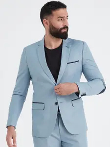 MR BUTTON Slim-Fit Single Breasted Blazers