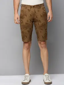 SHOWOFF Men Tropical Printed Cotton Shorts