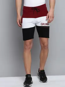 SHOWOFF Men Regular Fit Striped Cotton Shorts