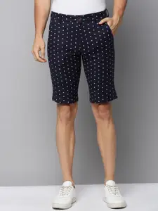 SHOWOFF Men Polka Dots Printed Cotton Shorts