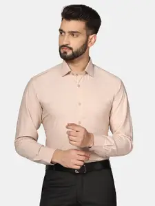 TAHVO Solid Slim Fit Cotton Formal Shirt