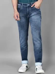 Canary London Men Smart Skinny Fit Low-Rise Heavy Fade Stretchable Jeans