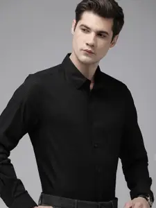 THE BEAR HOUSE Slim Fit Opaque Formal Shirt