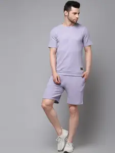 Rigo Pure Cotton Slim-Fit T-shirt With Shorts