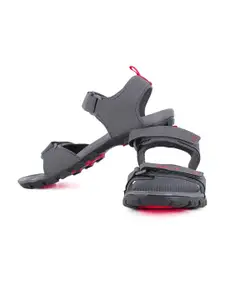 Sparx Men Textured Floater Sports Sandals With Velcro Closure