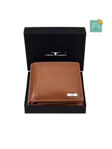 URBAN FOREST Men Leather Two Fold Wallet