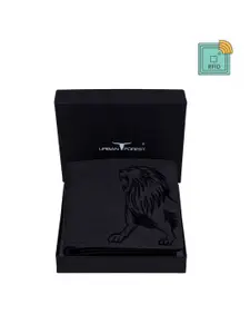 URBAN FOREST Men Leather Two Fold Wallet