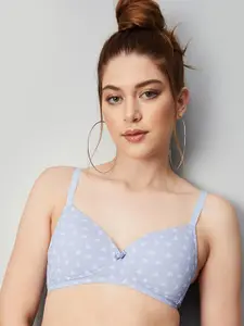 max Printed Non Wired Full Coverage Lightly Padded Everyday Bra