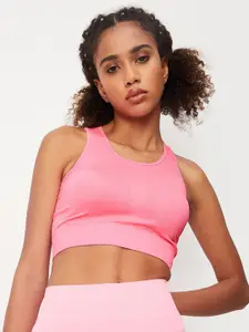 max Full Coverage Non Padded All Day Comfort Seamless Sports Bra