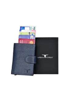 URBAN FOREST Men Leather Two Fold Wallet With SD Card Holder