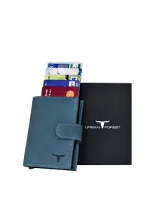 URBAN FOREST Men Leather Two Fold Wallet