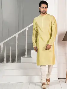 KISAH Mandarin Collar Straight Kurta