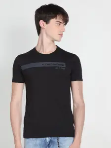 Flying Machine Brand Logo Printed Cotton T-shirt