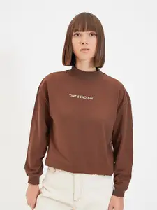 Trendyol Long Sleeves Round Neck Pullover Sweatshirt