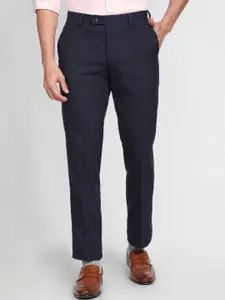 Arrow Men Mid-Rise Regular-Fit Formal Trousers