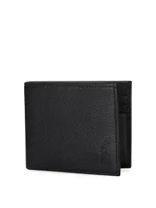 Polo Ralph Lauren Men Textured Leather Billfold Wallet