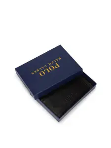 Polo Ralph Lauren Men Textured Pebble Leather Card Case