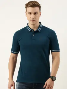 Peter England Polo Collar Slim Fit T-shirt