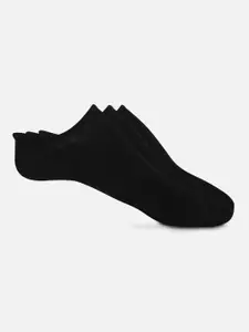 Reebok Men Pack Of 3 Brand Logo Printed Shoe Liners Socks