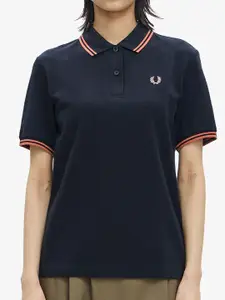 Fred Perry Polo Collar Pure Cotton T-shirt