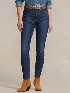 Polo Ralph Lauren Women Dark Wash High-Rise Skinny Jean