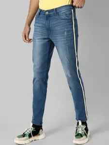 Campus Sutra Men Smart Slim Fit Low Distress Heavy Fade Stretchable Cotton Jeans