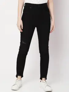 Vero Moda Women Skinny Fit High-Rise Light Fade Stretchable Jeans