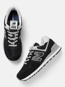 New Balance 574 BLACK Men Casual Shoes