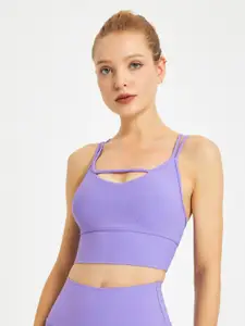 JC Collection Full Coverage Lightly Padded Dry Fit Workout Bra