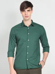 Flying Machine Long Sleeves Pure Cotton Casual Shirt