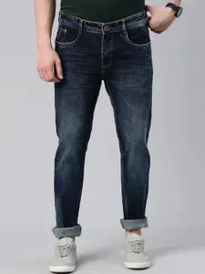 CINOCCI Men Slim Fit Light Fade Cotton Jeans